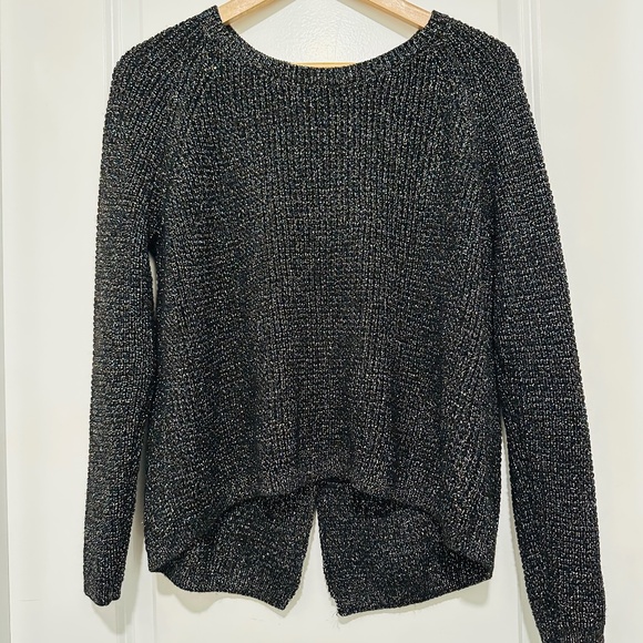 RACHEL Rachel Roy  Women’s size Large Long Sleeve Black and Metallic Multicolour - Picture 1 of 12